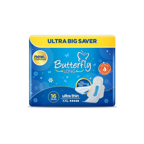 Butterfly Long Xxl 16 Pads