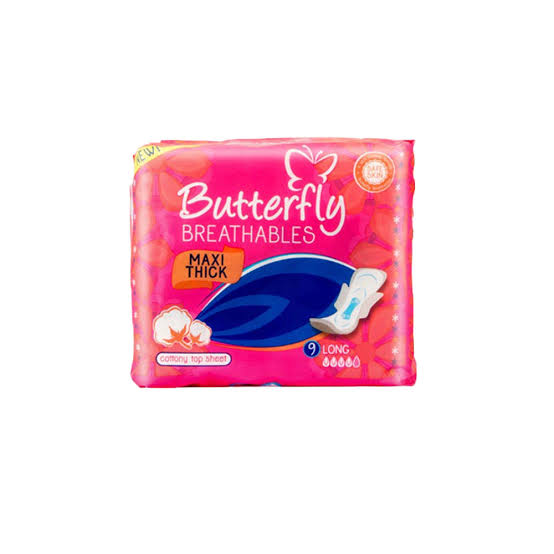 Butterfly Maxi Thick Long 9  Pads