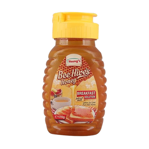 Youngs Natural Honey 170 Grms Bottle