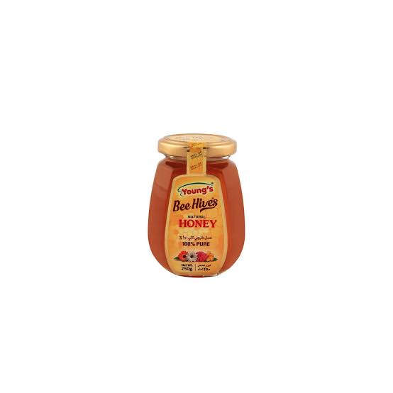 Youngs Natural Honey 250 Grms Bottle