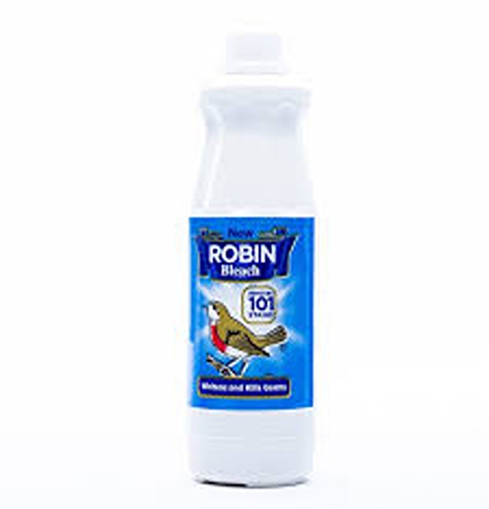 Robin Liquid Bleach 1 Ltr