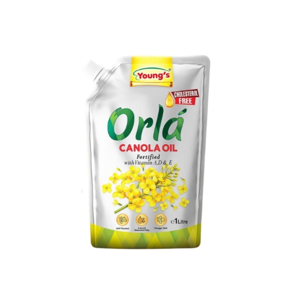Youngs Orla Canola Oil 1Ltr Sp