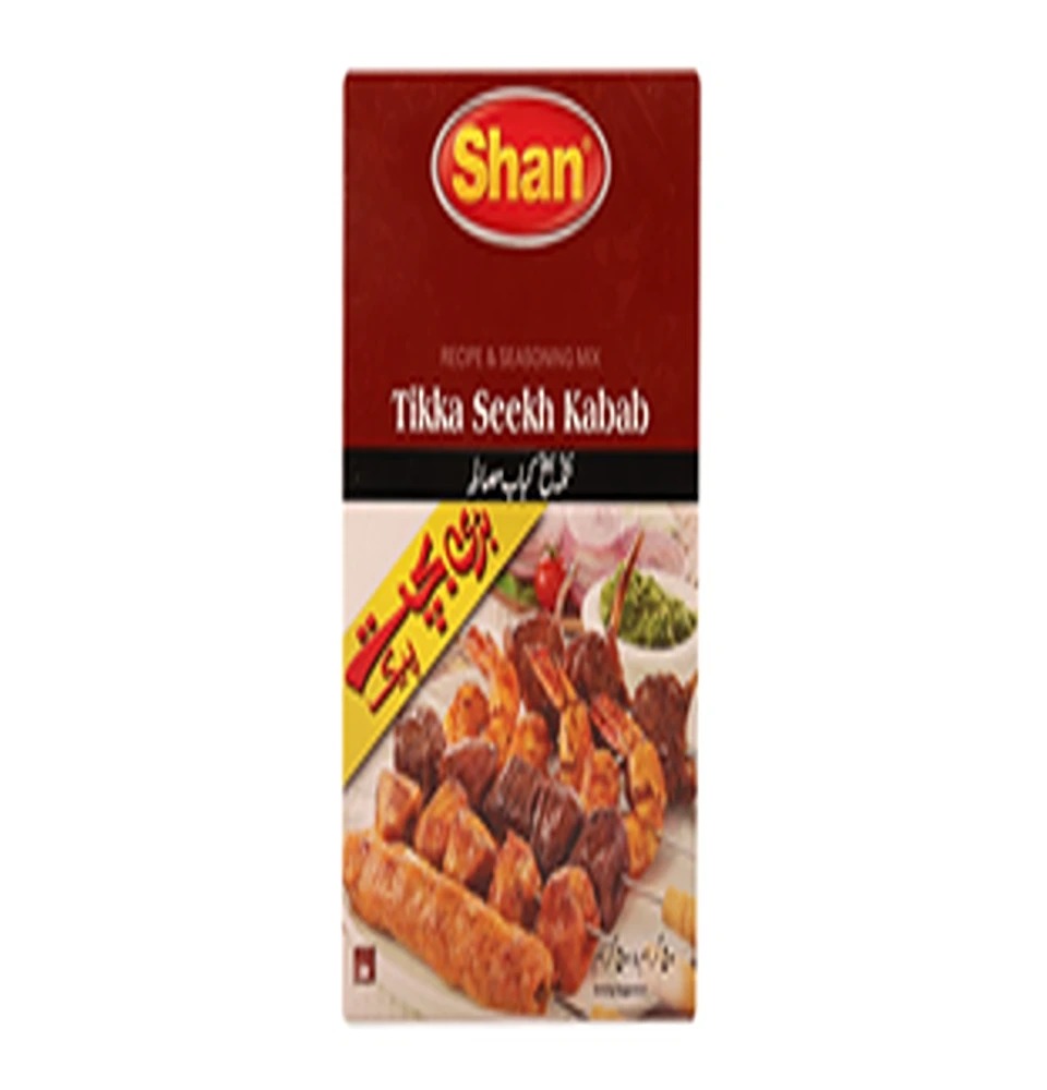 Shan Tikka Seekh Kabab  Masala 45*2 Grms