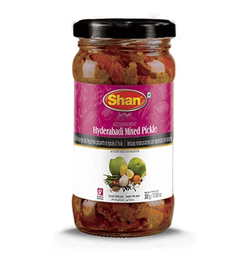 Shan Hyderabadi Mixed Pickle 300 Grms
