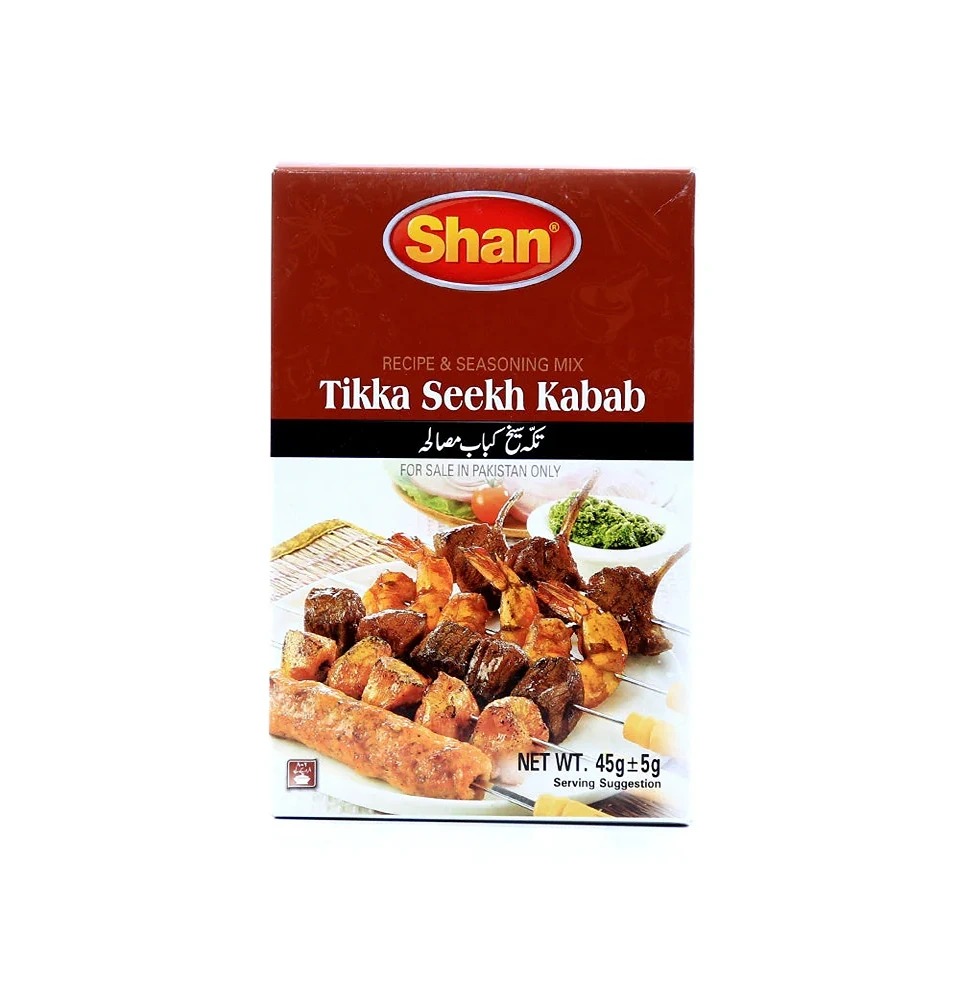 Shan Tikka Seekh Kabab 45G