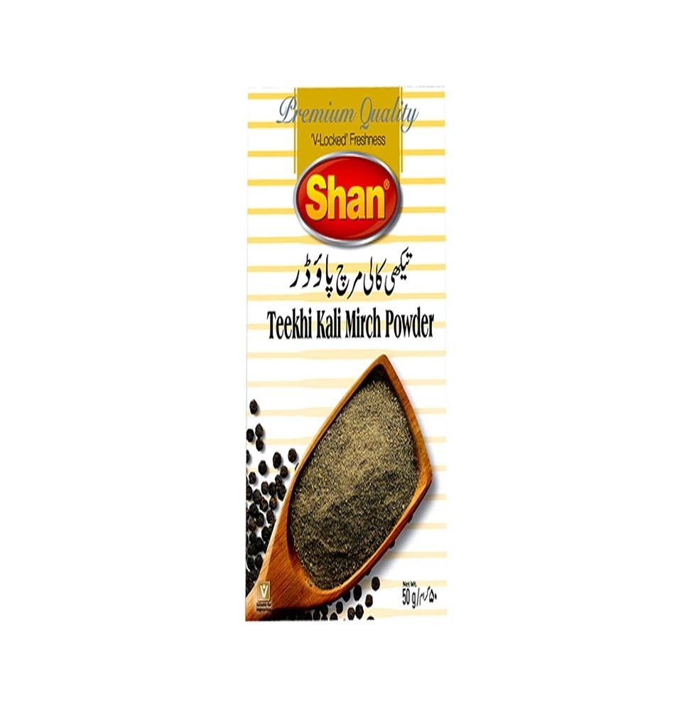 Shan Teekhi Kali Mich Powder 25 Grms