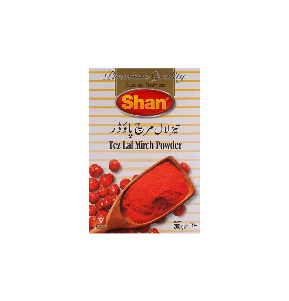 Shan Tez Lal Mirach Powder 180 Grms