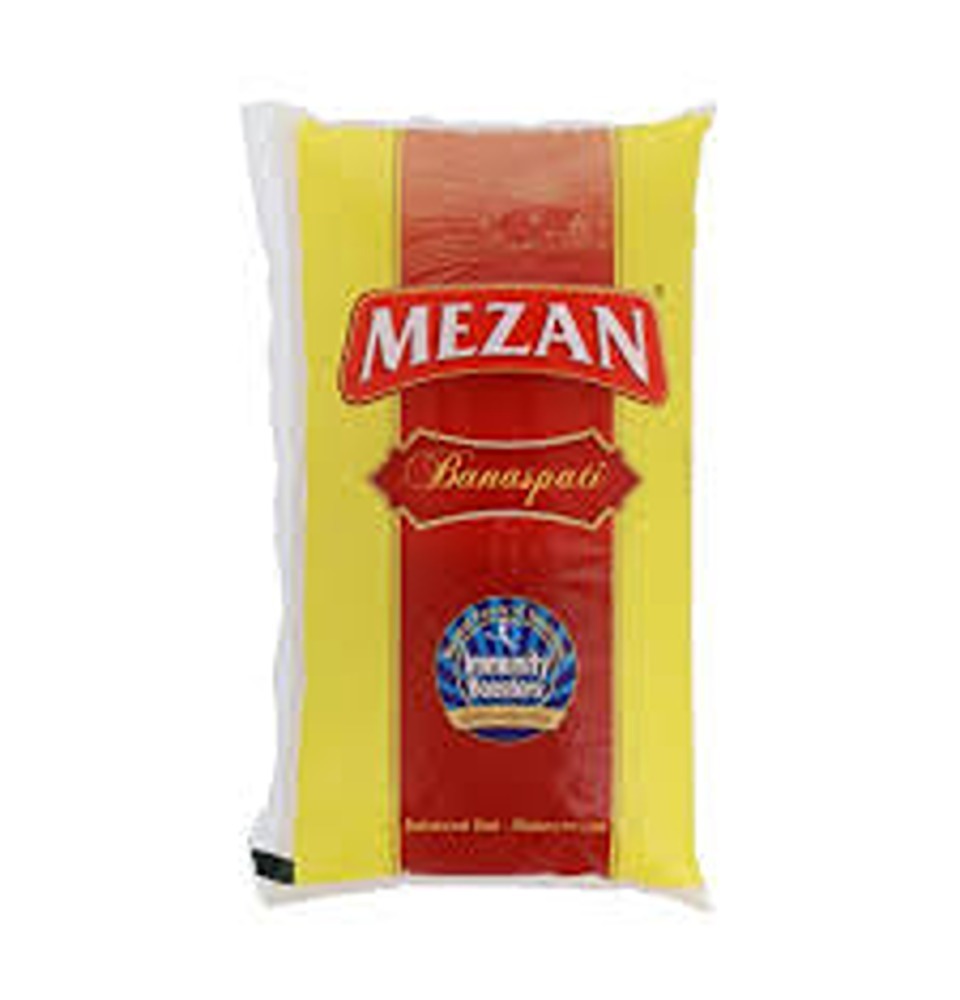 Mezan Banaspati Ghee 1 Kg  Pouch