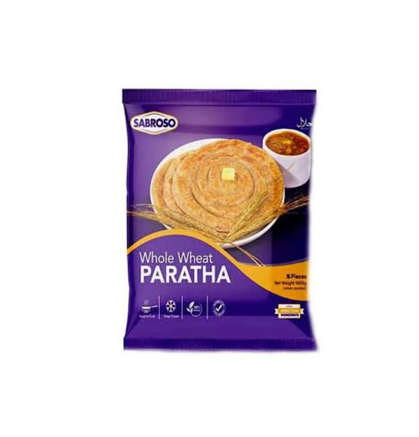 Sabroso Whole Wheat Paratha 20P 1600G