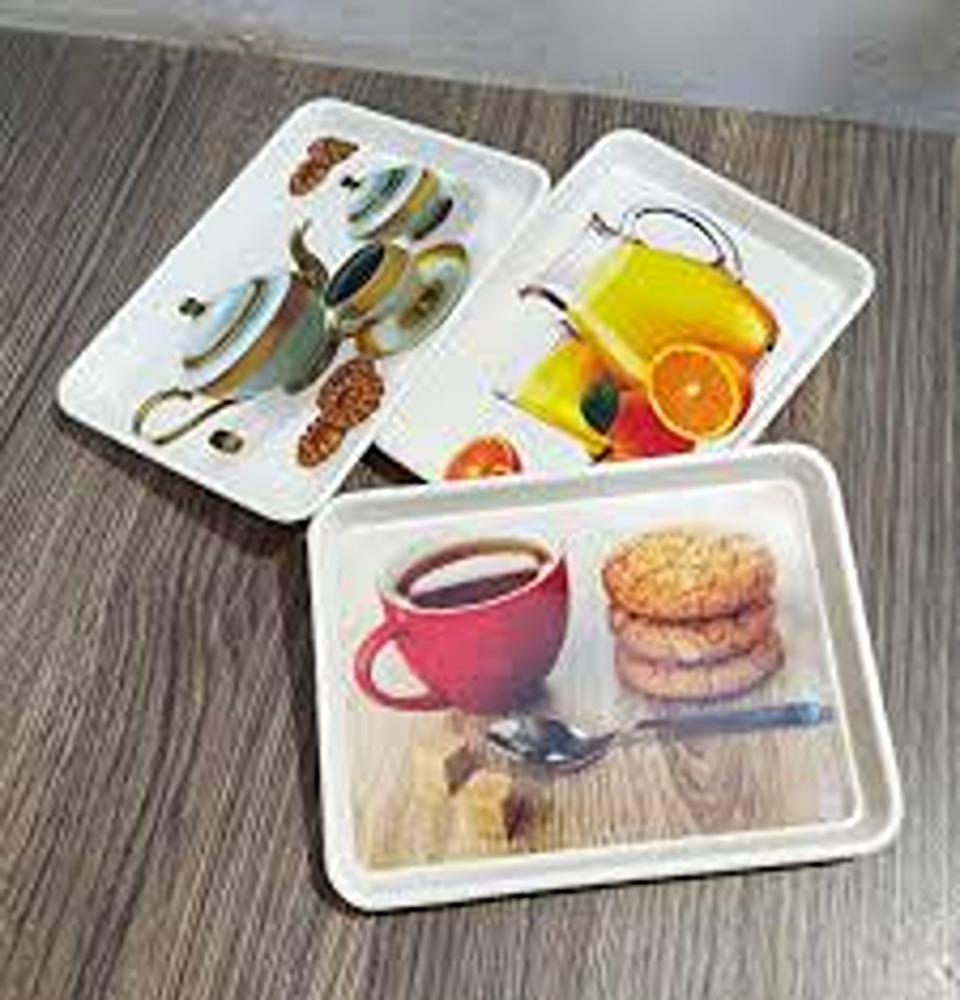 Melemine Tray Vege Designe