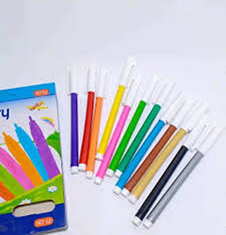 Color Marker Set 12Pcs