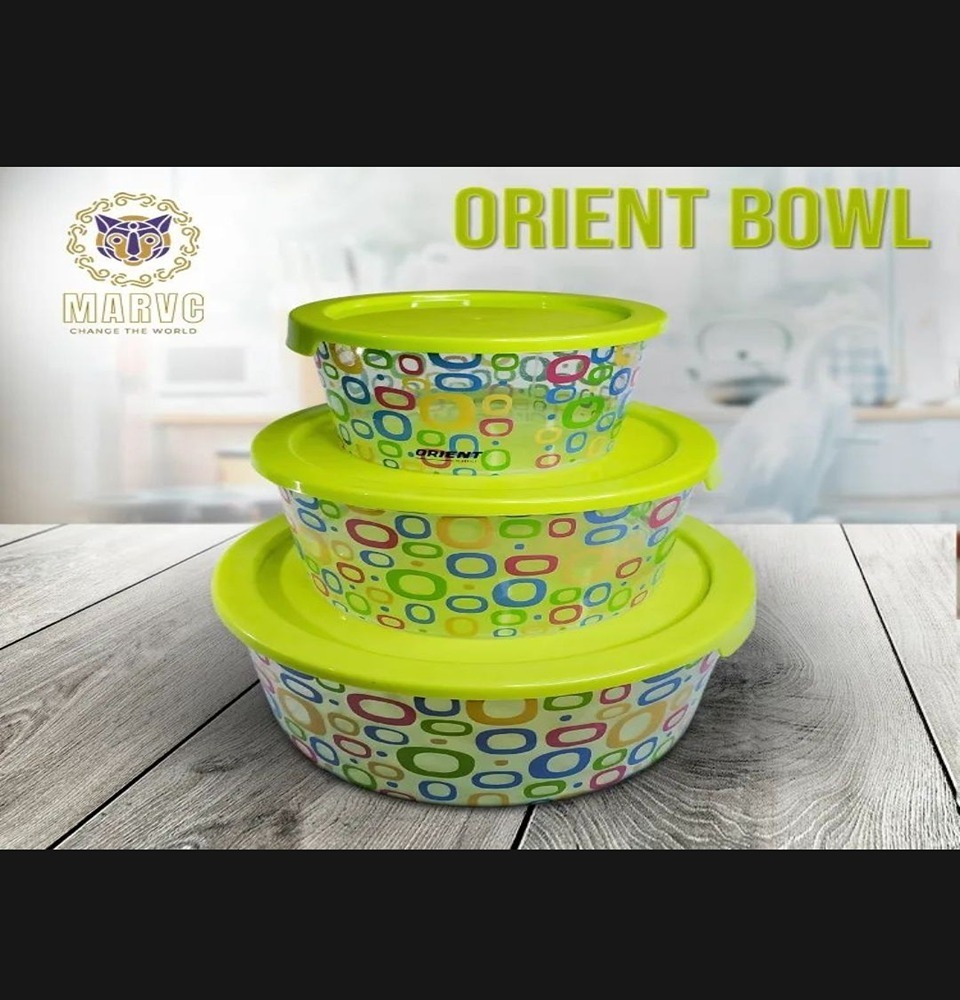 Bowl Set Oreint Large   3 Pcs