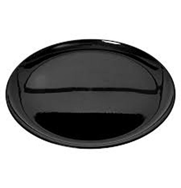 Black Tray round  Xl