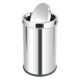 King Dustbin Useme Silver L