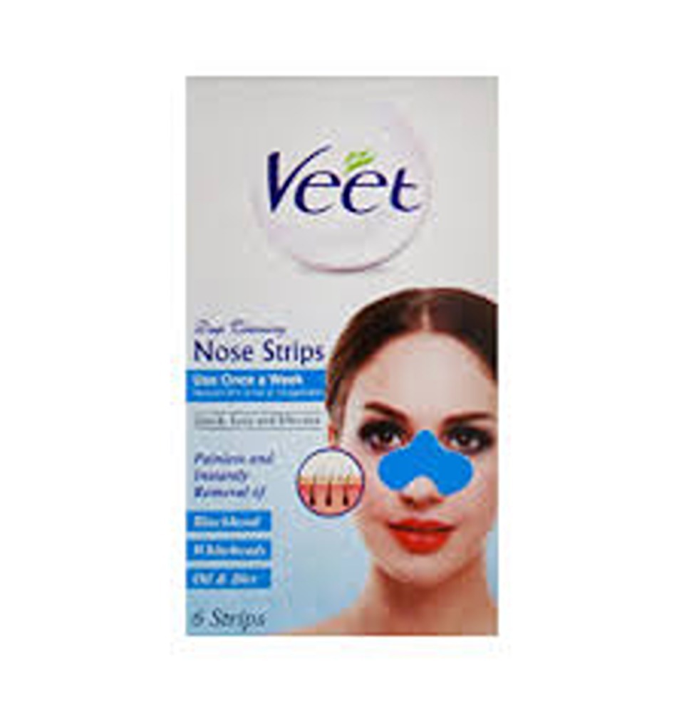 Cleansing Veet Nose Strips 6 Pcs