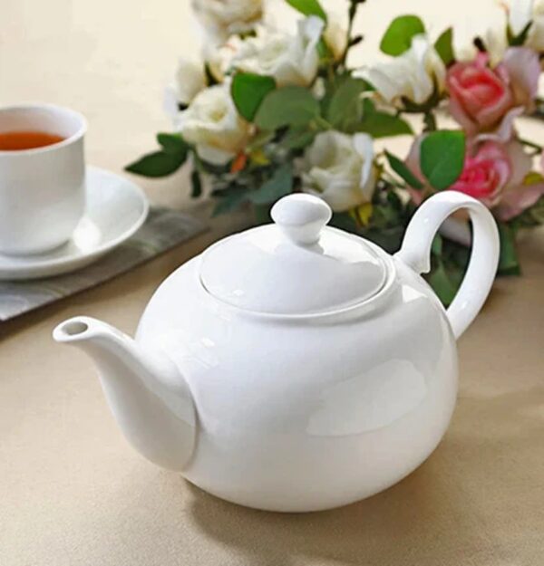 China Tea Kettle 2Ltr White