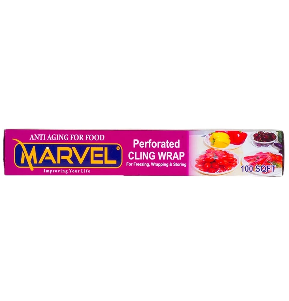 Marvel Cling Wrap 100Sqft Perforated