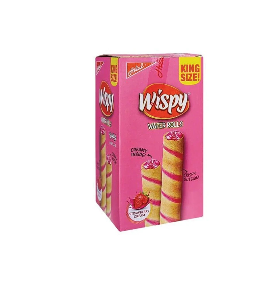 Hilal Wispy Wafer Rolls Strw Rs 20
