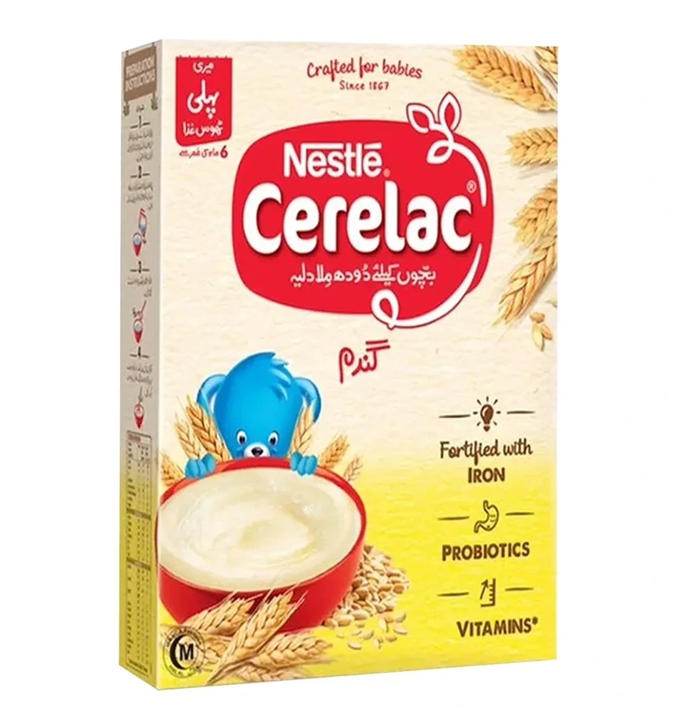 Nestle Cerelac Wheat 350 Grms New