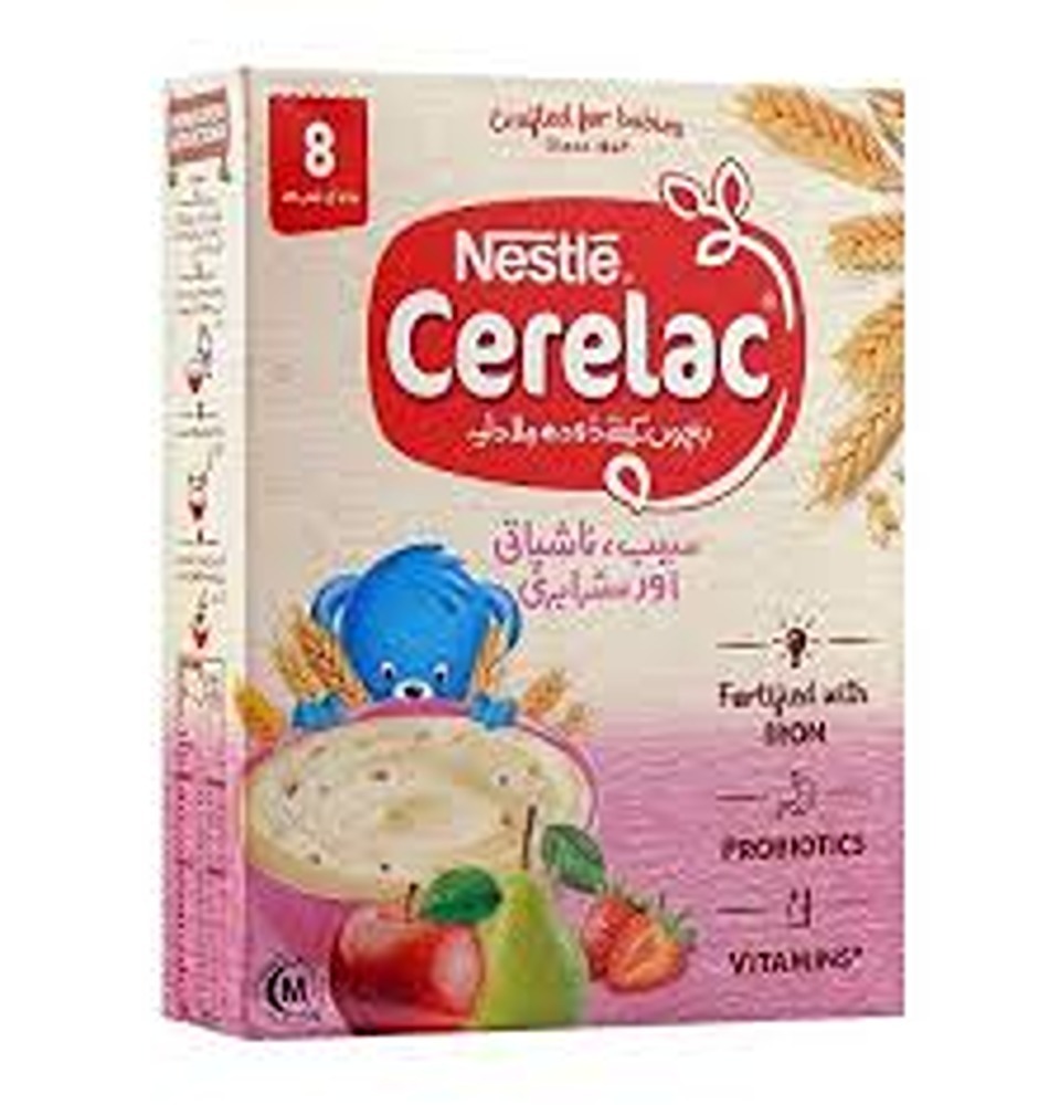 Nestle Cerelac Apple Strbry  175 Grms
