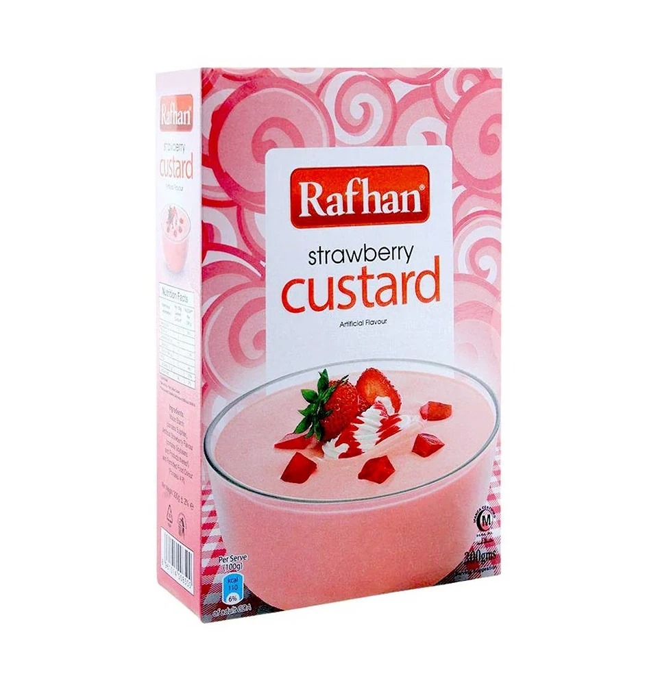 Rafhan Custard Strw 275Gm