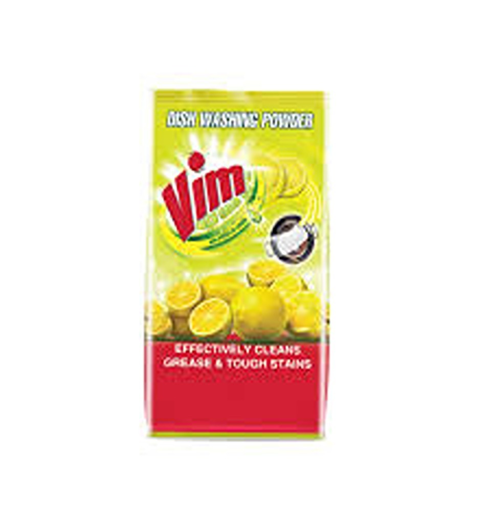 Vim Dish Washing Powder Lemon 400 Grms