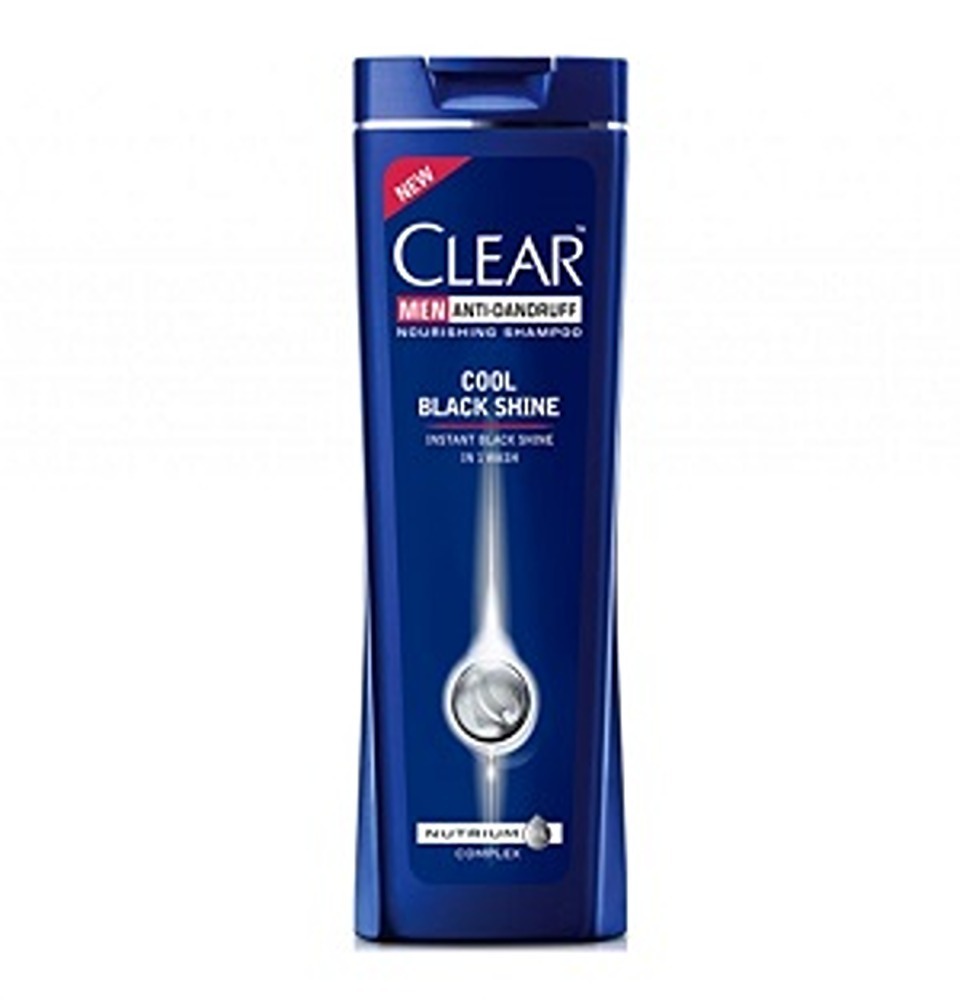Clear Men Shampoo Black Shine 380 Ml