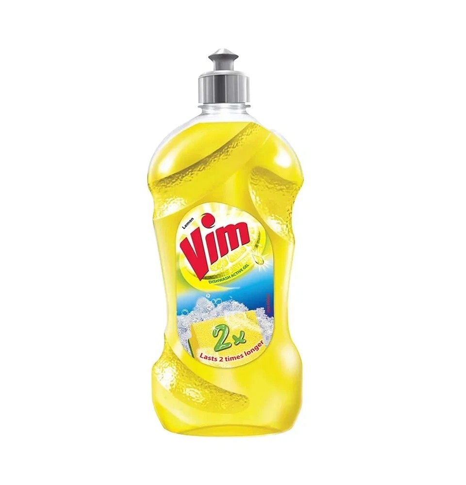 Vim Dish Washing Gel 500 Ml Lemon