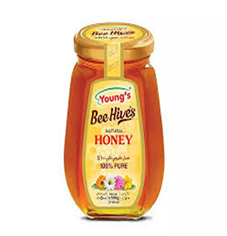Youngs Natural Honey 500 Ml Jar