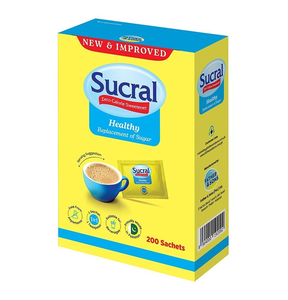 Sucral Sachet Box ( 200 Pcs)