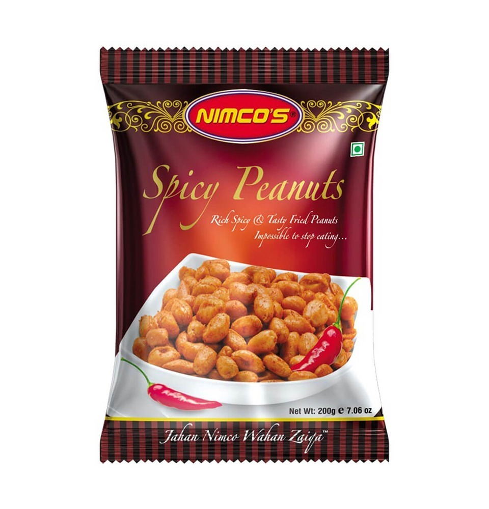 Nimcos Spicy Peanuts 200 Grms