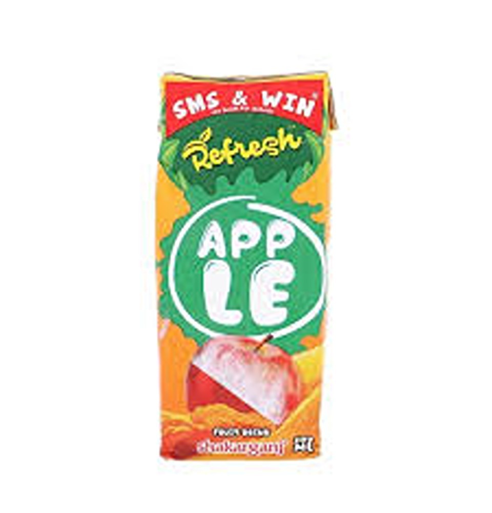 Refresh Fruit Drink 200 Ml Apple